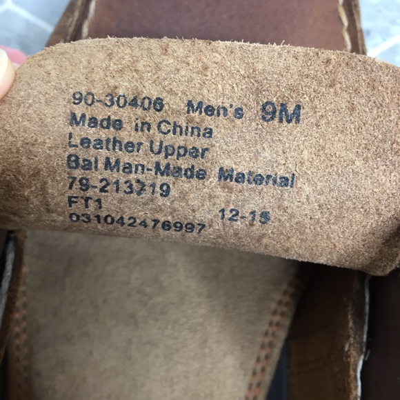 Dockers Brown Leather Boat Shoes | 9 - Picture 5 of 8